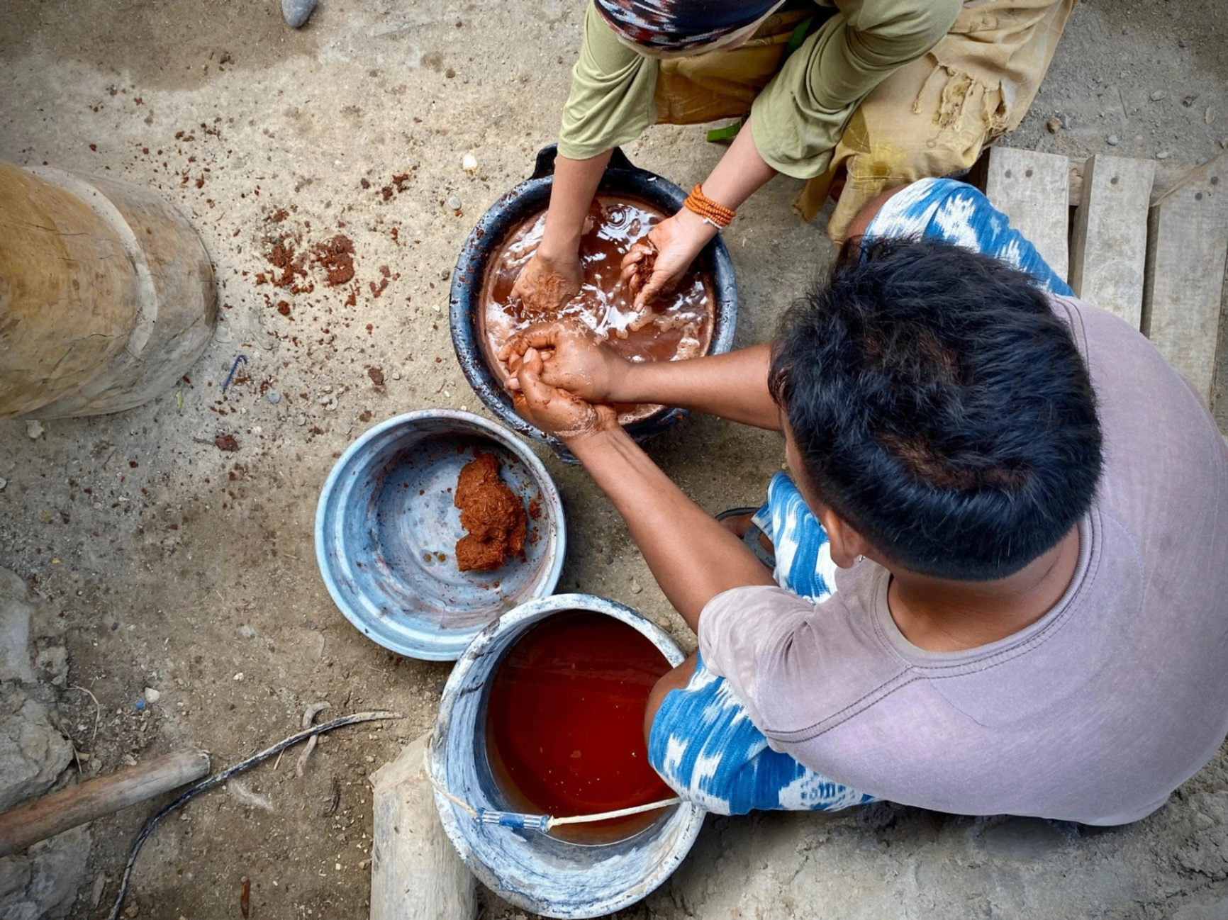 Natural dye preparation