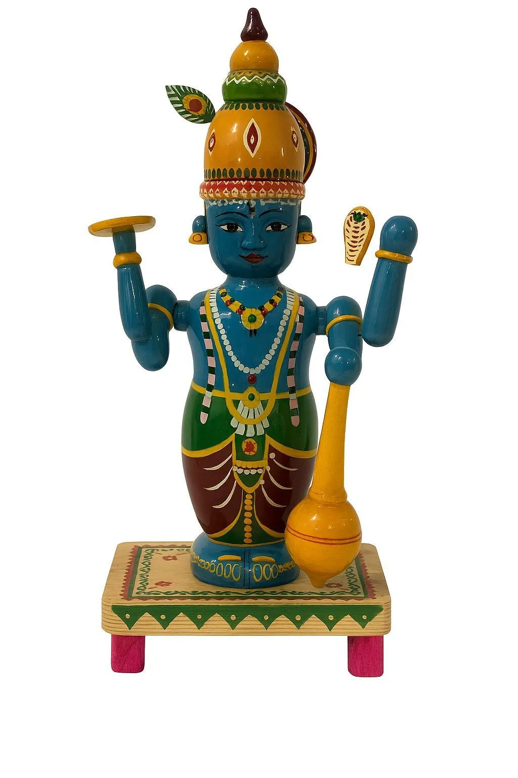Lord Venkateswara, Indigo